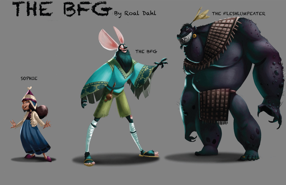 The BFG - Art of Raquel Grisales